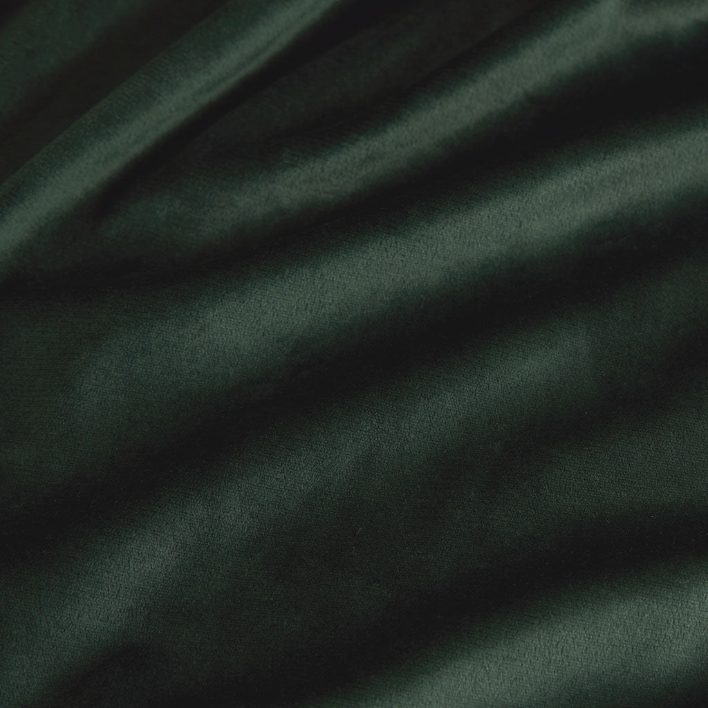 Evergreen Velveteen Babydoll Petticoat Dress