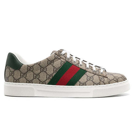 Mens Gucci Ace GG Supreme Canvas Sneakers