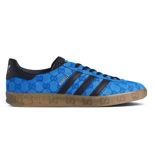 Adidas x Gucci Gazelle Blue GG Monogram