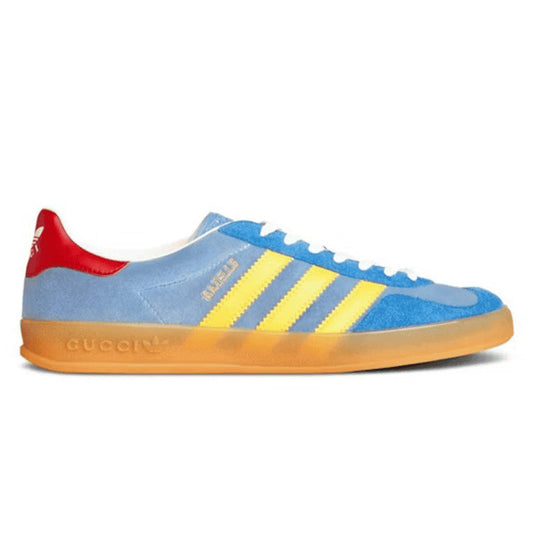 Adidas x Gucci Gazelle Light Blue Suede