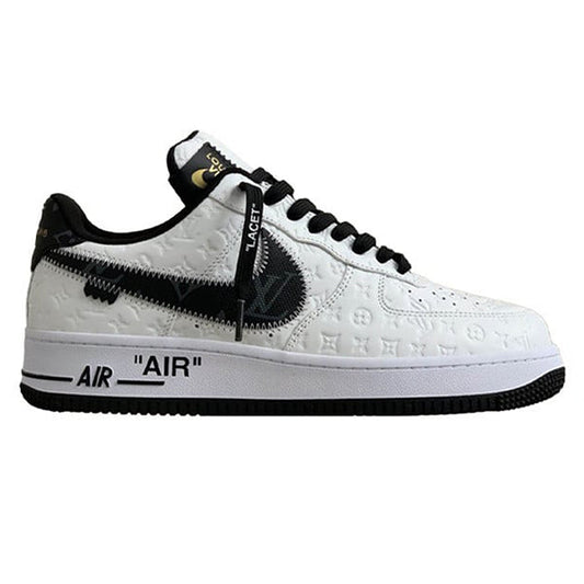 Louis Vuitton x Nike Air Force 1 Low White Black