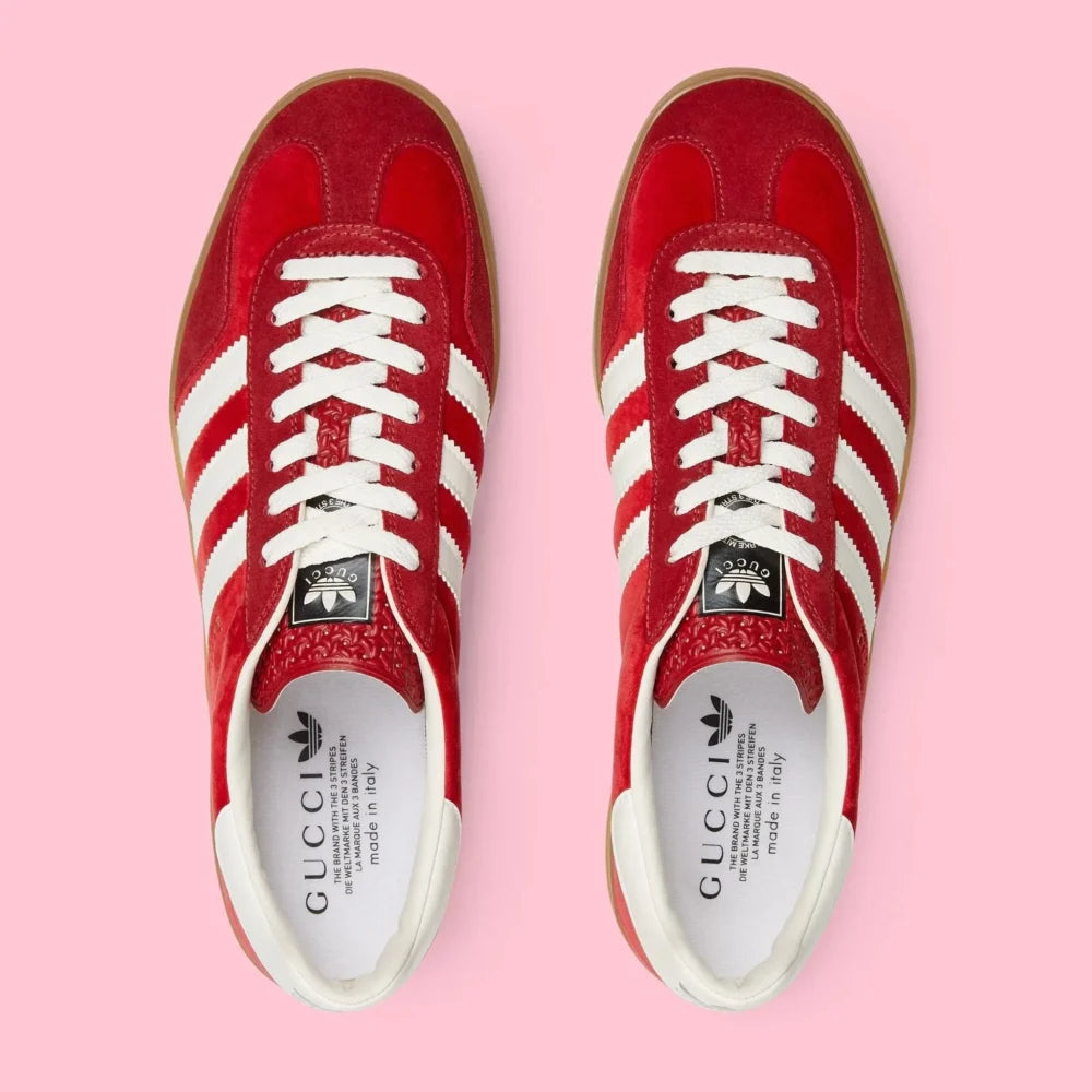 Adidas x Gucci Gazelle Red