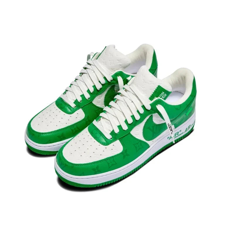 Louis Vuitton x Nike Air Force 1 Low By Virgil Abloh White/Green