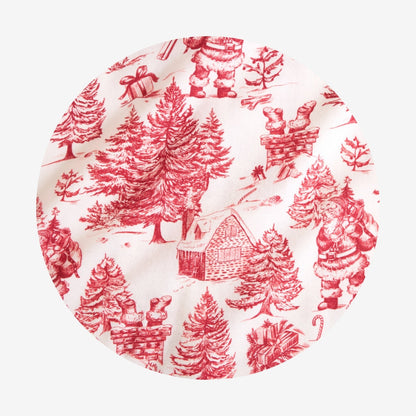 Father Christmas Kids Flannelette Poshmas Hat