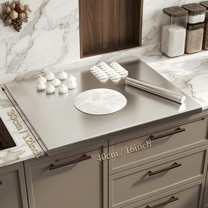 （1200g）Stainless Steel Multi-Purpose Board for Cooking & Baking