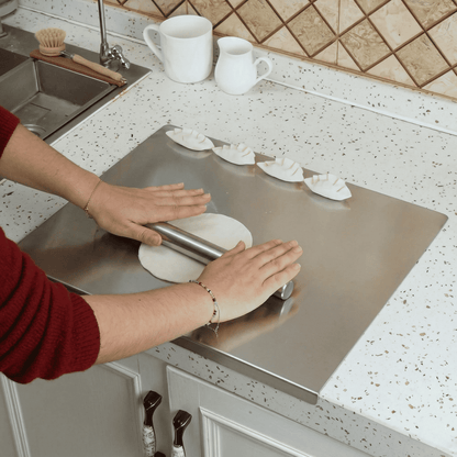 （1200g）Stainless Steel Multi-Purpose Board for Cooking & Baking