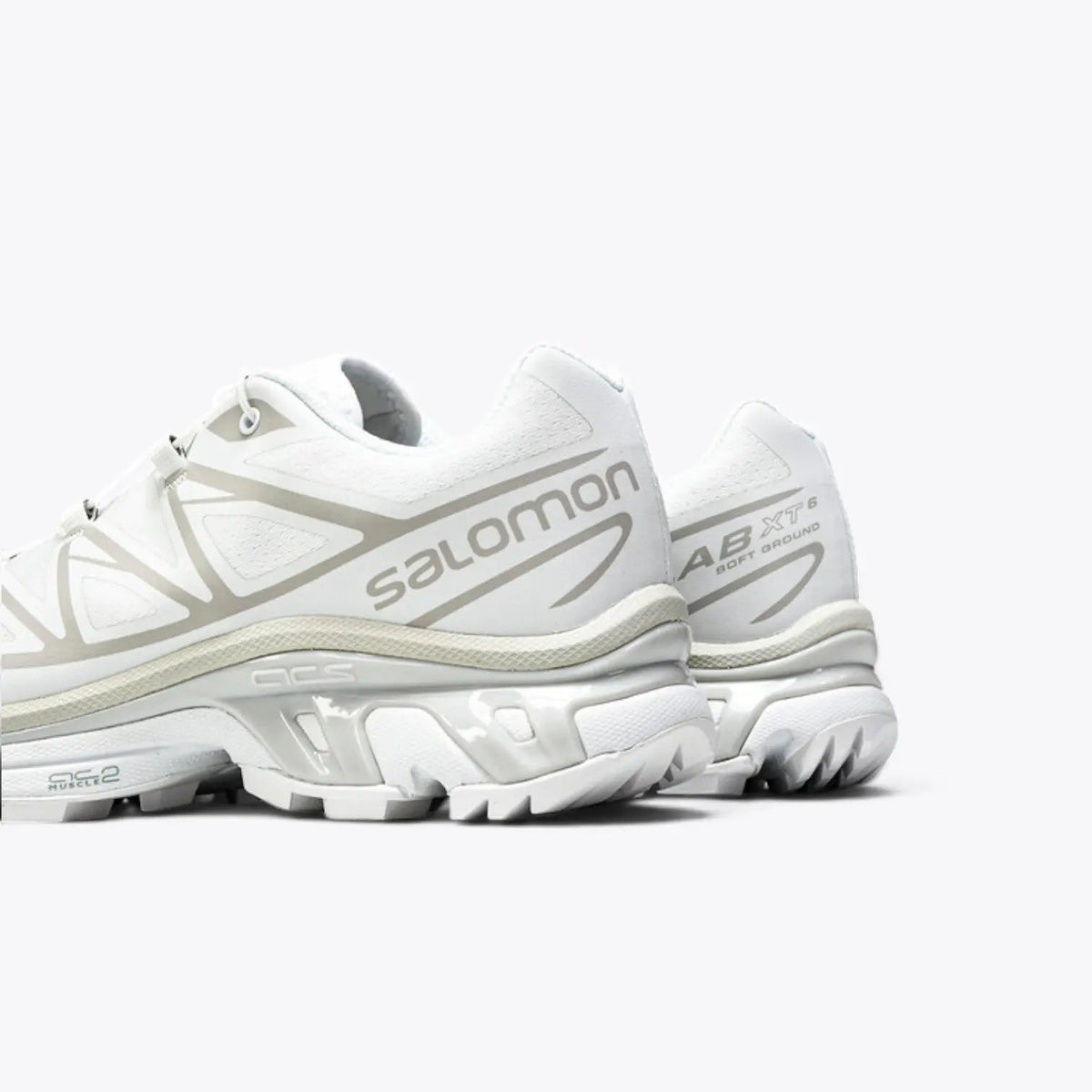 Salomon XT-6 White/Lunar Rock