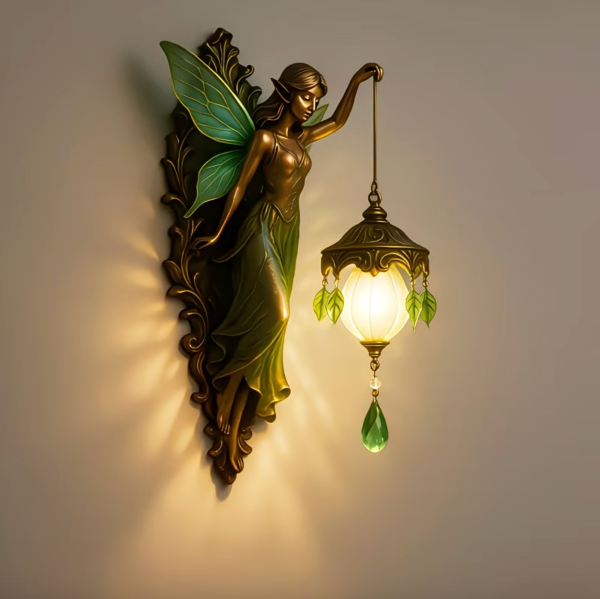 🧚🌸Enchanted Fairy Glow Wall Lamp
