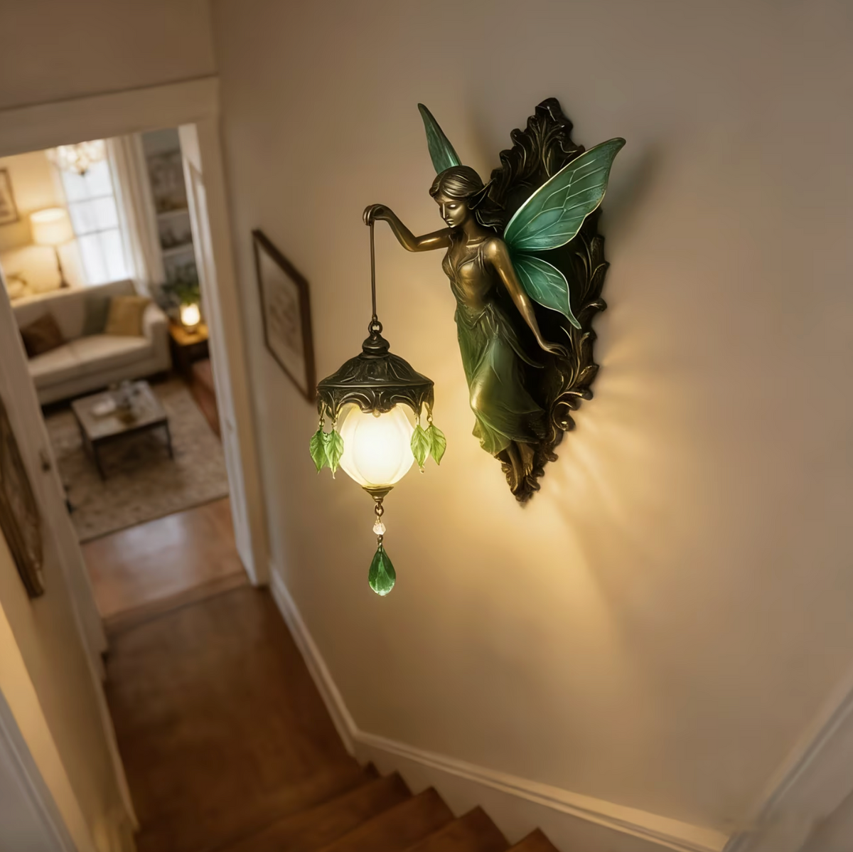 🧚🌸Enchanted Fairy Glow Wall Lamp