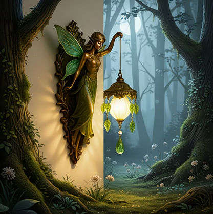 🧚🌸Enchanted Fairy Glow Wall Lamp