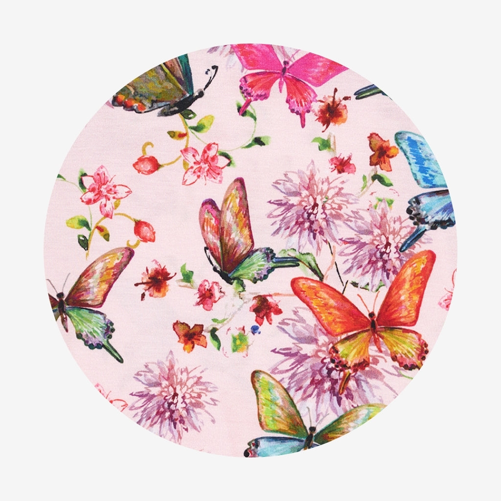 Watercolor Butterfly Headwrap
