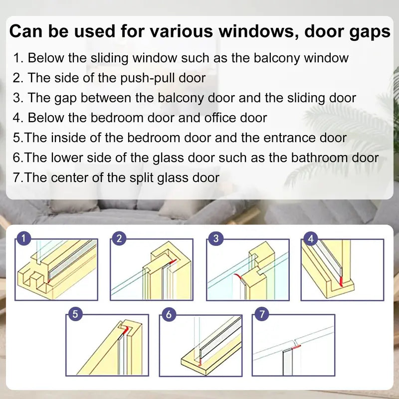 16.4Ft Door Weather Stripping