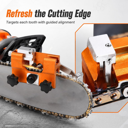 🔪Precision Chainsaw Sharpener-Restore Your Chainsaw's Cutting Power in Seconds
