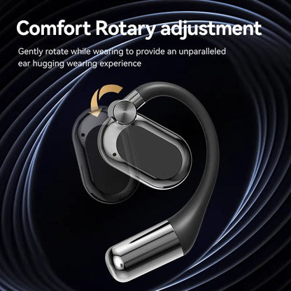 🎧 50% OFF NOW! 🎵 Open-Ear Wireless Earphones – Comfort Fit, Bluetooth 5.4 & LED Flashlight Case 🔦