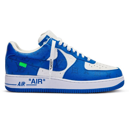 Louis Vuitton x Nike Air Force 1 Low By Virgil Abloh White/Blue