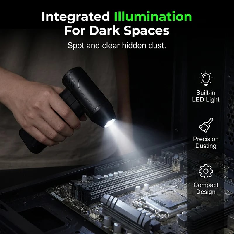 🔥 50% OFF Today!⚡HOT SALE📣High-Speed Air Duster & Blower