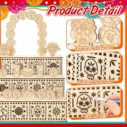 Day of the Dead-DIY Wooden Altar Display