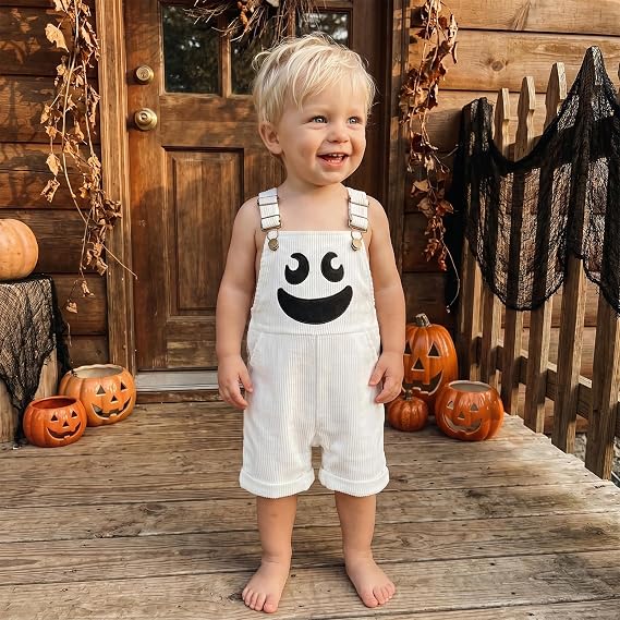 Toddler Baby Boy Halloween Overalls