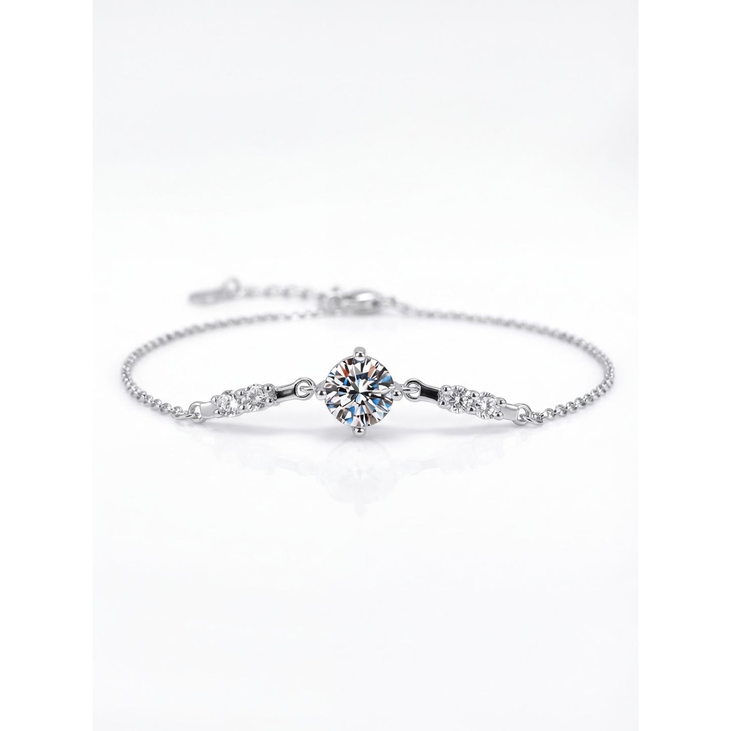 Arcana™ Elegant Basic 1CT Bracelet – 925 Sterling Silver - foto 2