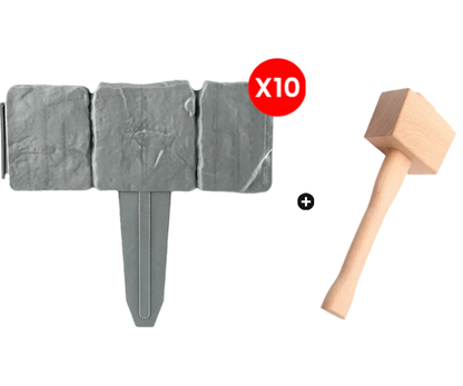 🥳2026 HOT SALE🥳💞50K+ SOLD!🌿✨ 50% OFF! Imitation Stone Garden Fence 🏡♻️