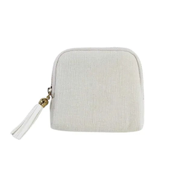 Jewelry zippered pocket case Travel Jewelry Bag Portable Organizer