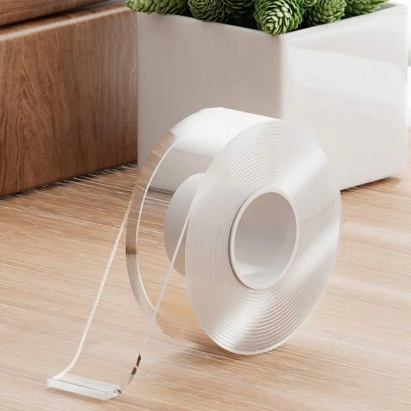 ✨Extra Large Double Sided Tape , Clear & Tough Nano Tape, Multipurpose Mounting Tape