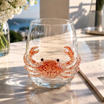 🌊 3D Ocean Animal Artisan Glassware Collection for Fresher Sips, Coastal Elegance & Elevated Home Bar Vibes