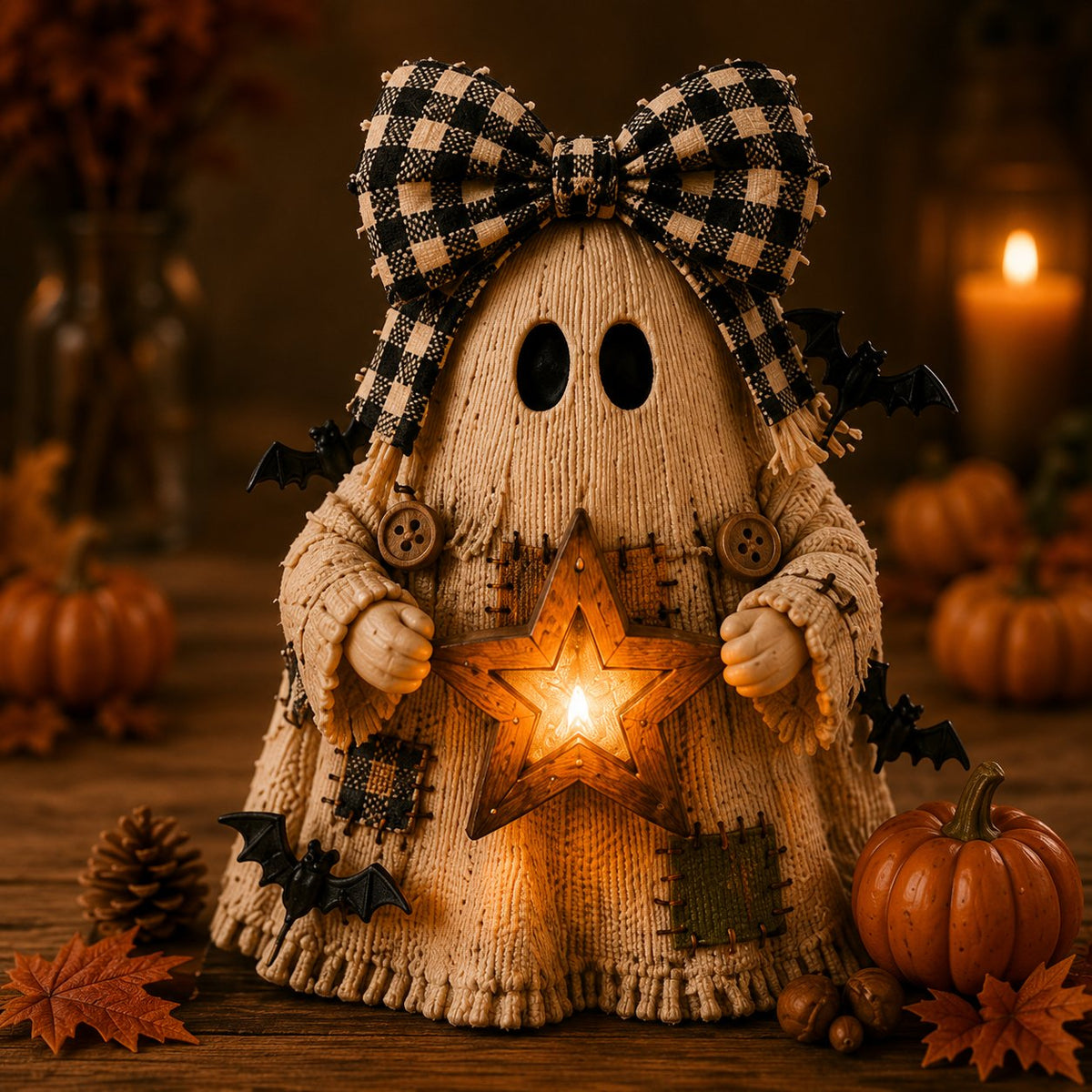 🔥Last Day 49% OFF -👻Halloween Wooden Monster Decorations