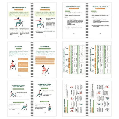 The Complete Guide to Chair Yoga for Seniors Over 60: 40+ Low-Impact Easy Exercises to Restore Strength, Mobility, Balance, and Lose Weight