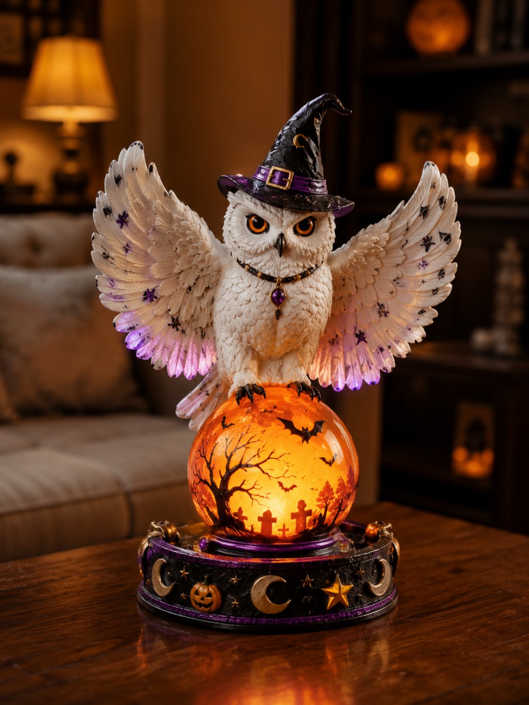 🔥 Today 49% OFF-👻 Halloween Crystal Ball Lamp🔮 The Perfect Halloween Decoration🎃
