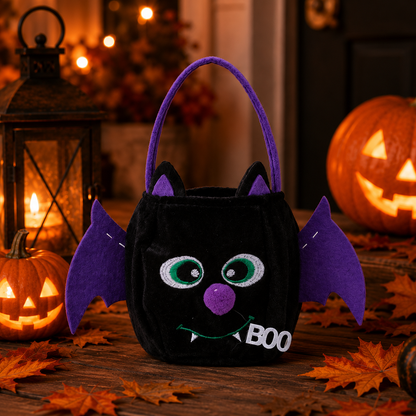 🍬Halloween Early Bird Sale | 49% OFF  Cute Halloween Trick-or-Treat Candy Bag – Soft Reusable Tote for Kids