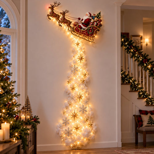 🏠✨Christmas Magic Trail Wall Light - A Little Christmas Magic, Right on Your Wall✨