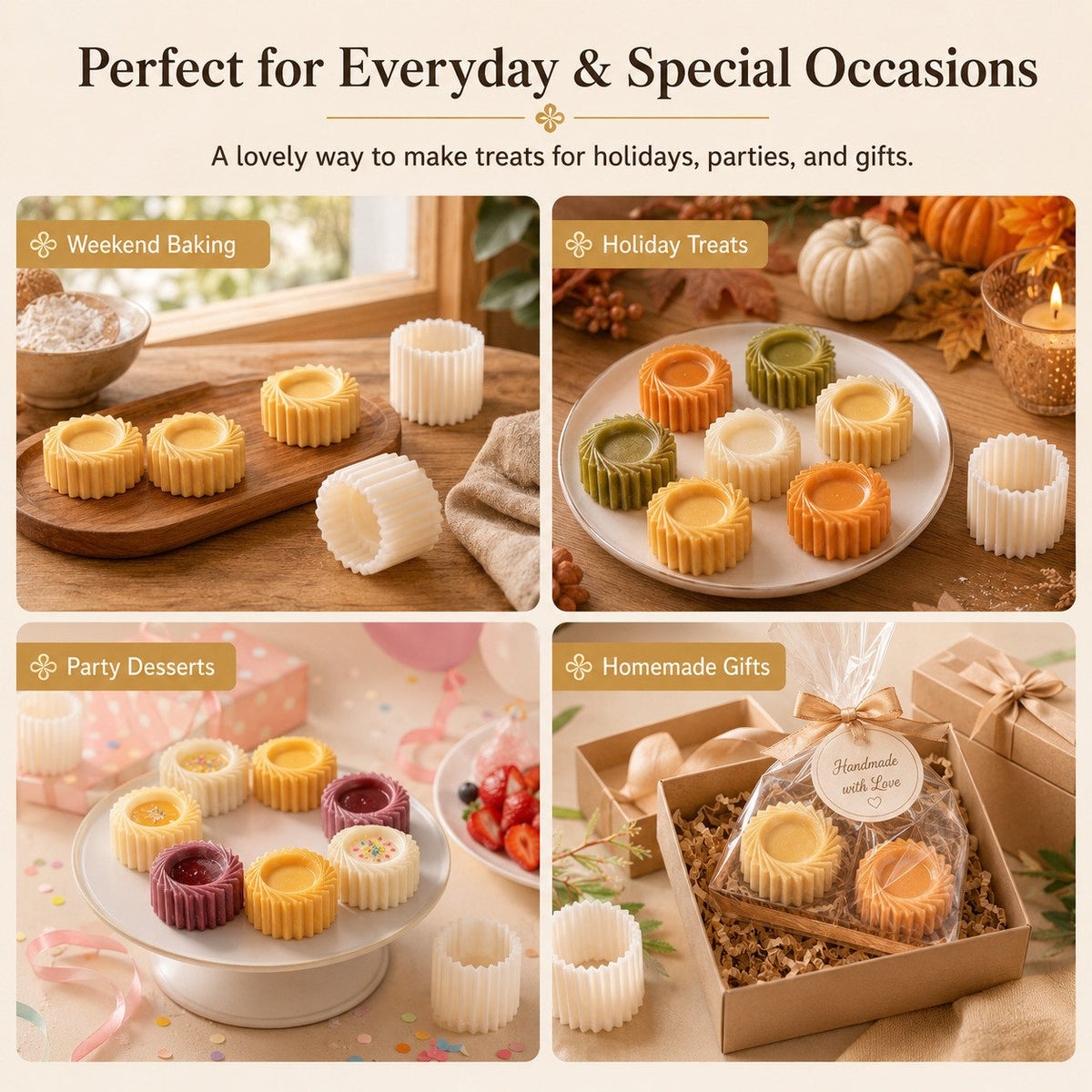 🍪✨ Easy-Press Pastry & Cookie Mold – Perfect Shapes in Seconds