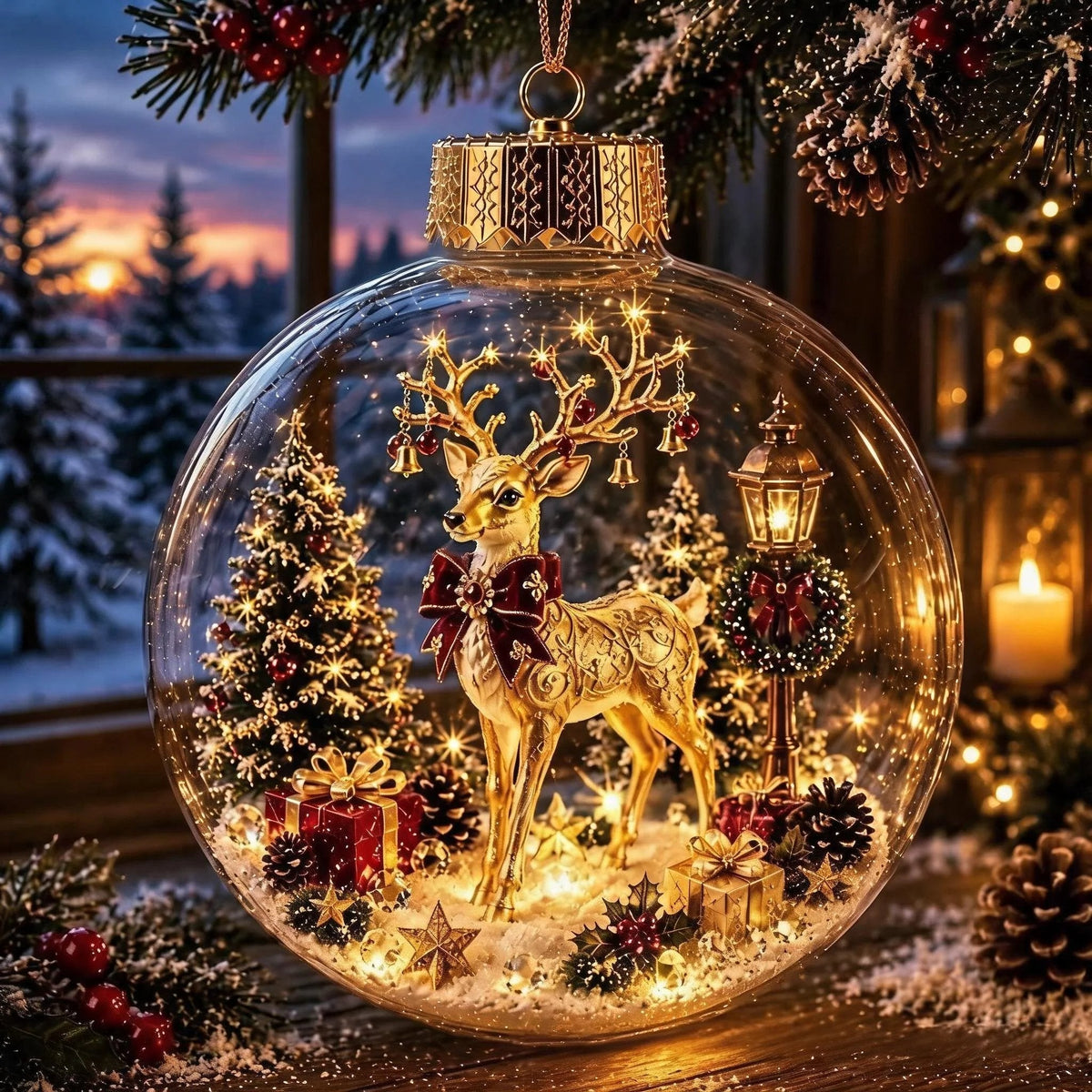 ✨✨ 🎄Glowing Christmas Ornament🎅