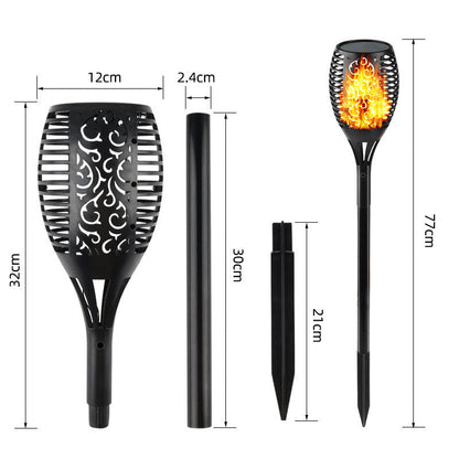 Flickering Flame Solar Garden Lights