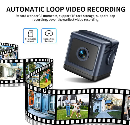 🔥Smart WiFi Security Camera – 1080P HD, Night Vision, Motion Detection, Low Power