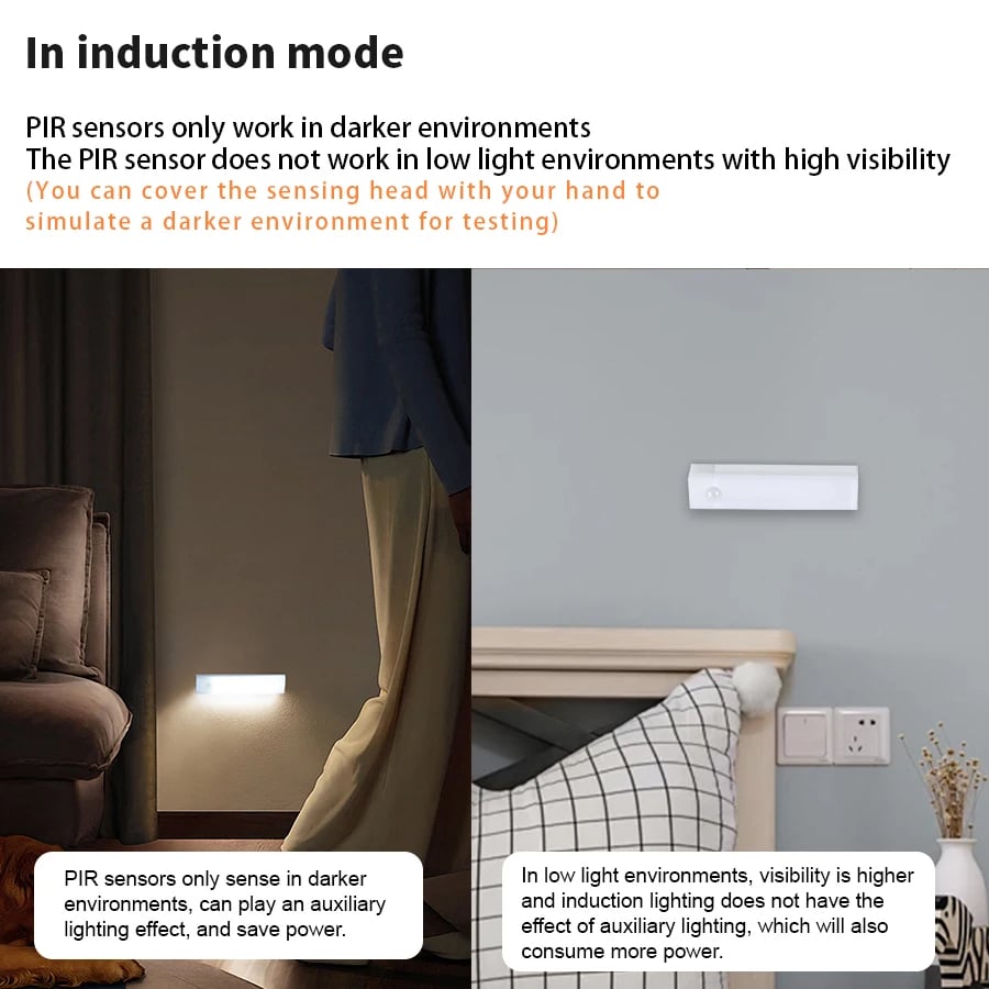 🔥Last Day 50% OFF💡Punch-free Smart Sensor Magnetic Rechargeable LED Lights