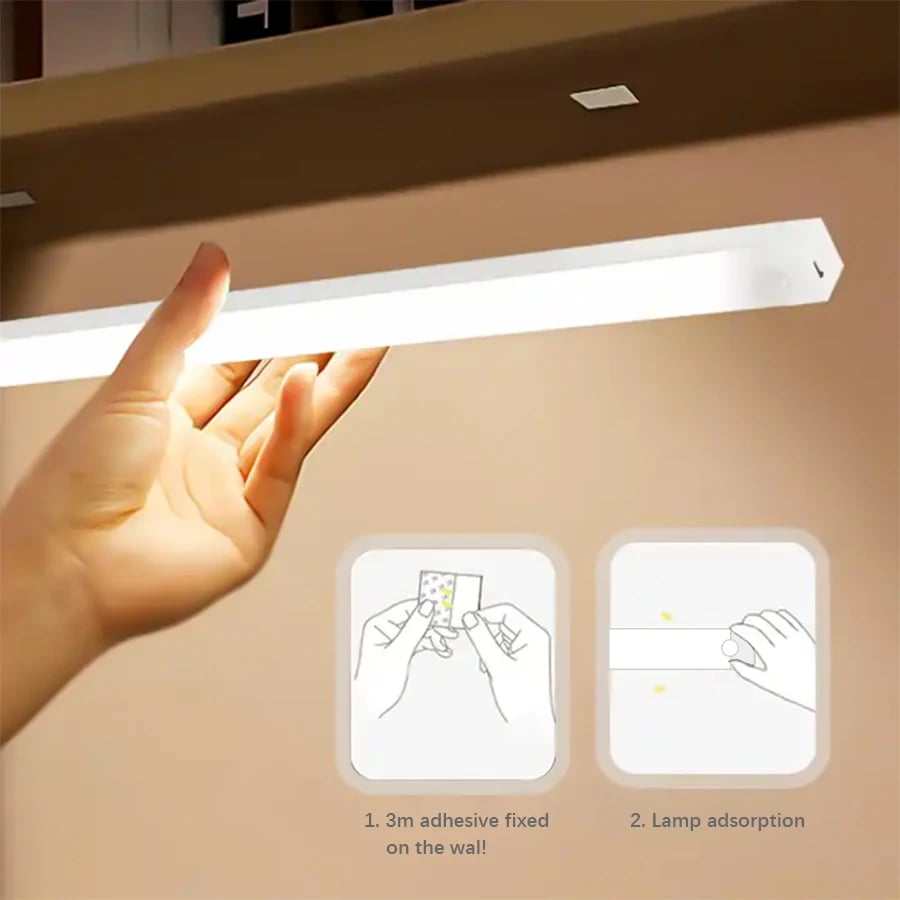 🔥Last Day 50% OFF💡Punch-free Smart Sensor Magnetic Rechargeable LED Lights