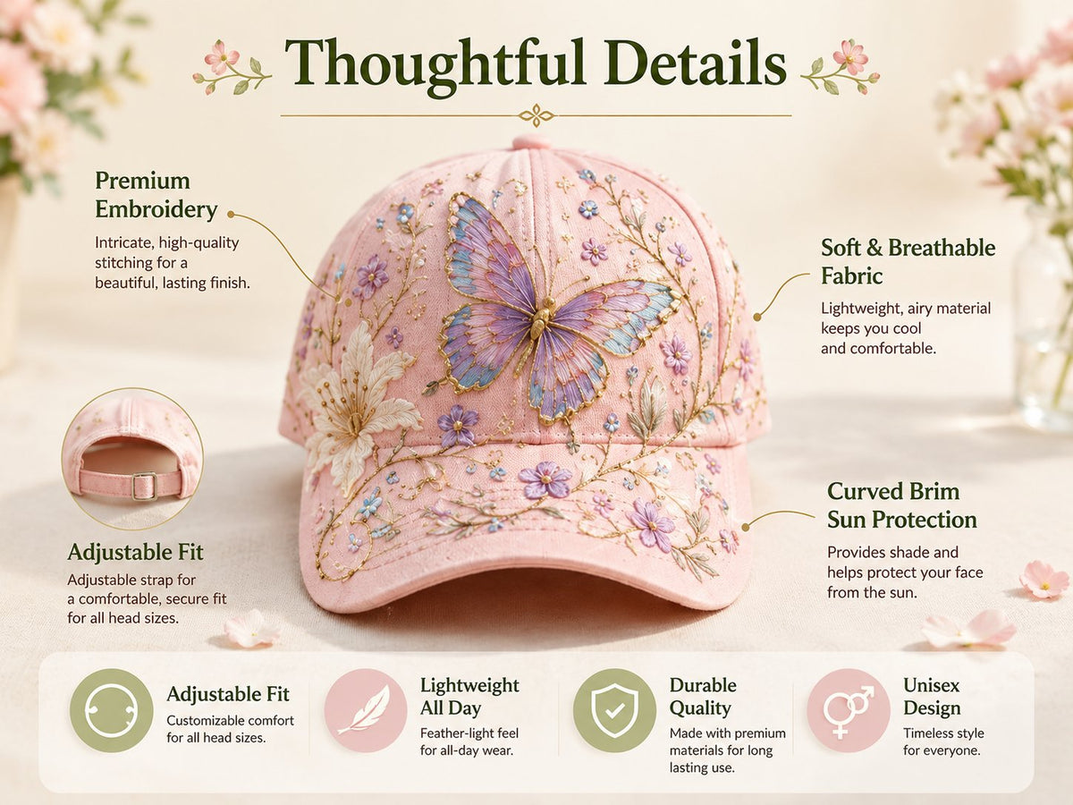 🔥Last Day 50% OFF 🌸🌿 Garden Morning Cap