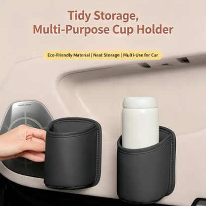 🚗💢 Extra-Large Clip-On Car Cup Holder & Door Organizer
