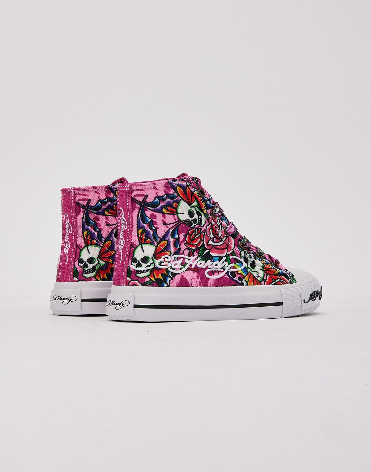 Ed Hardy Skull Butterfly Hi Pre-School