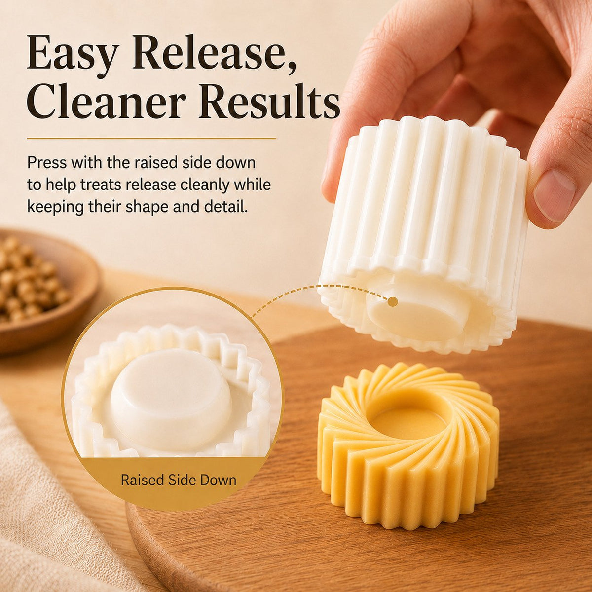 🍪✨ Easy-Press Pastry & Cookie Mold – Perfect Shapes in Seconds