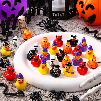 40-Piece Halloween Mini Duck Set