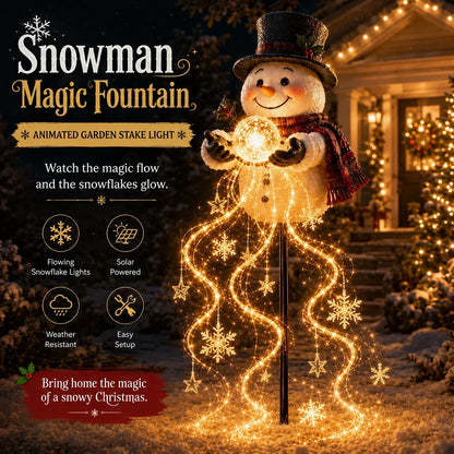 ✨🎅✨ 2026 New Santa’s Flying Sleigh Gift Cascade – Solar Christmas Garden Light