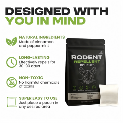 Groundhog Repellent Pouches