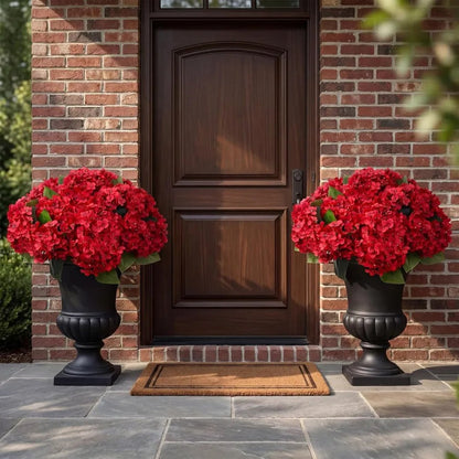 🔥2026 Summer Hot Sale🔥Artificial Outdoor Hydrangea Flowers - UV resistant, Waterproof, Windproof