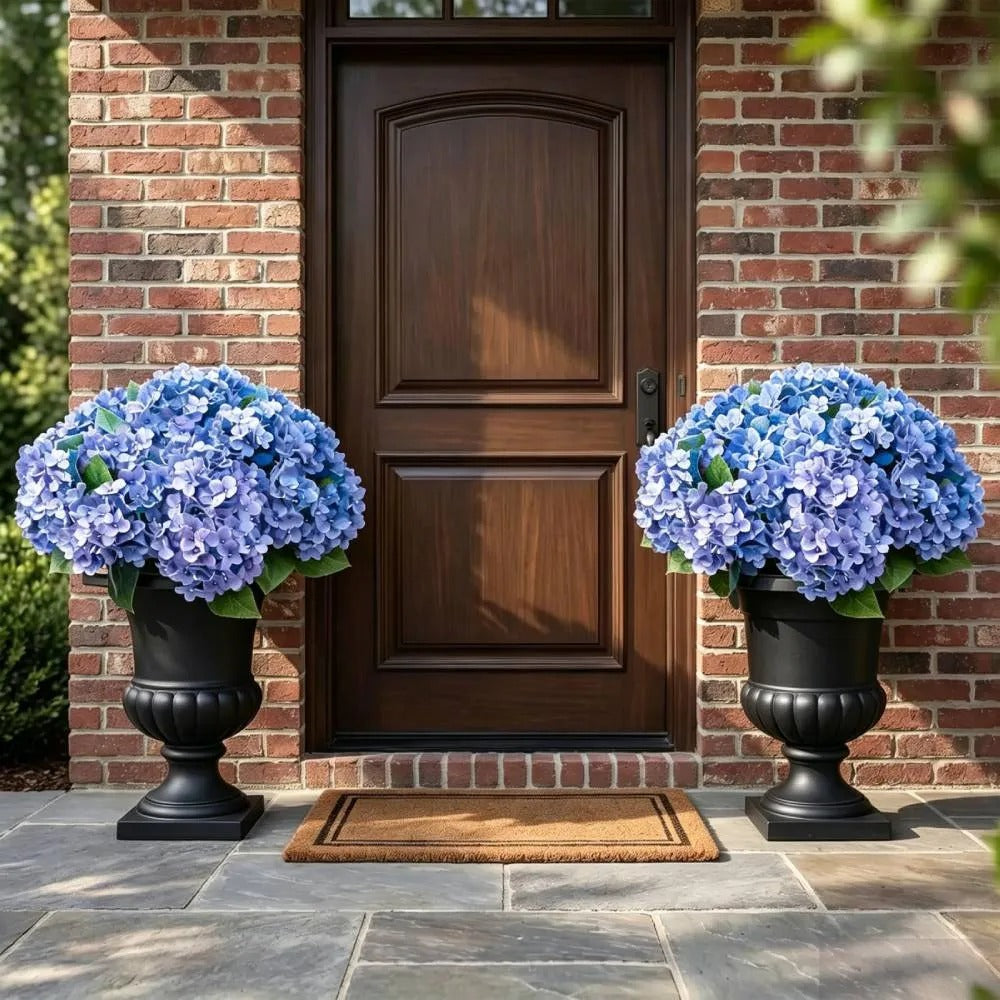 🔥2026 Summer Hot Sale🔥Artificial Outdoor Hydrangea Flowers - UV resistant, Waterproof, Windproof