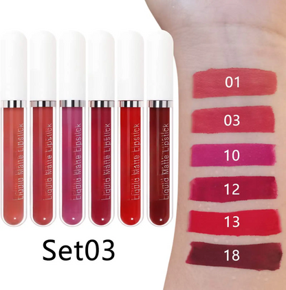 2026 Hot 49% OFF💖10Pcs Liquid Matte Matt Lipstick Set, Long Lasting Lipstick 24 hour Waterproof Lip Gloss