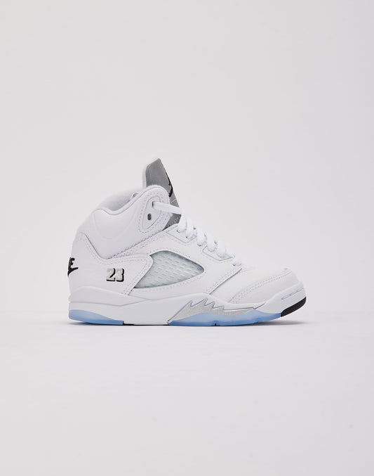 Jordan Air Jordan 5 Retro 'White Metallic' Pre-School