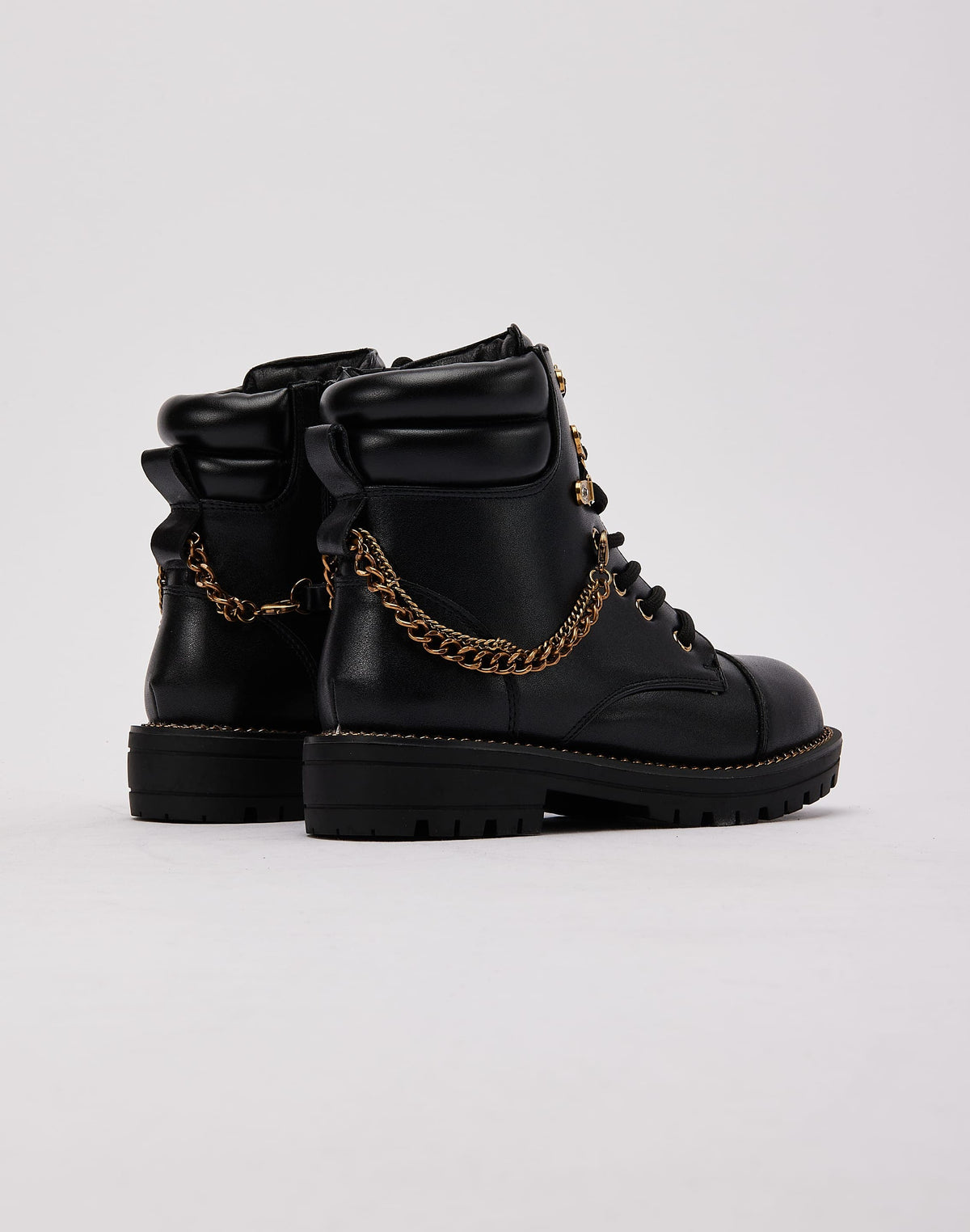 Kurt Geiger Chain Combat Boot Pre-School